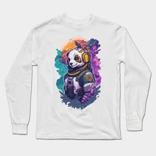 animal astronaut fantasy design Long Sleeve T-Shirt